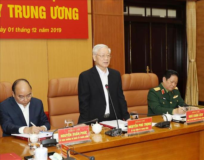 Tổng Bí thư, Chủ tịch nước chủ trì Hội nghị của Quân ủy Trung ương - Ảnh 2. Tổng Bí thư, Chủ tịch nước chủ trì Hội nghị của Quân ủy Trung ương - Ảnh 2.