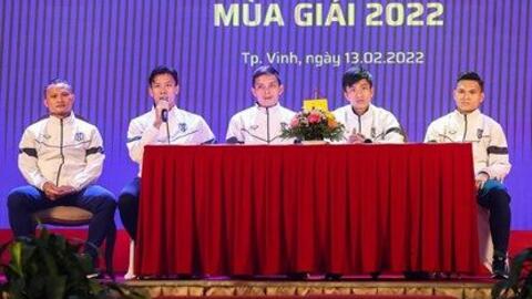 Trọng Hoàng dè dặt khi nói về cơ hội vô địch của Sông Lam Nghệ An