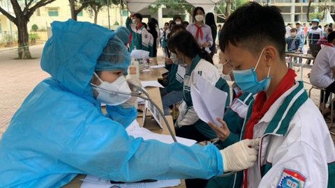 Học sinh tiểu học Ninh Bình trở lại trường học trực tiếp từ ngày 4/4