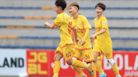 Phong phú Hà Nam đứng nhất bảng lượt đi Giải nữ vô địch U19 Quốc gia 2022