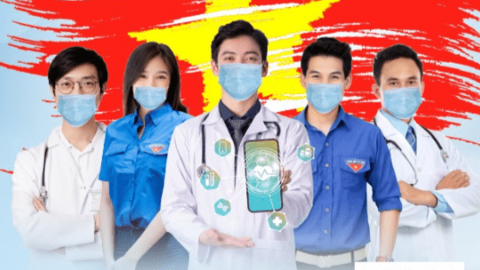 Cùng Thành đoàn Hà Nội chăm sóc sức khỏe hậu COVID-19 cho người dân