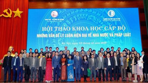 Trường Đại học Luật Hà Nội chuẩn bị tổ chức Diễn đàn Luật học và phát triển năm 2022