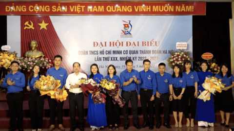 Tuổi trẻ cơ quan Thành đoàn Hà Nội bản lĩnh, tiên phong, xung kích xây dựng Đoàn vững mạnh