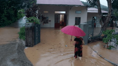 Mưa lớn gây ngập úng, sạt lở tại Lào Cai