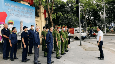 Quận Ba Đình: 3 tháng cao điểm xử lý vi phạm trật tự đô thị, đảm bảo an toàn giao thông