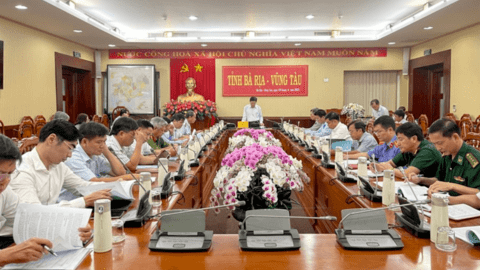 Họp Hội đồng phối hợp phổ biến, giáo dục pháp luật tỉnh Bà Rịa – Vũng Tàu