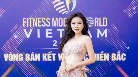 Hoa hậu Yến Trang ngồi ghế giám khảo Fitness Model World Vietnam 2022