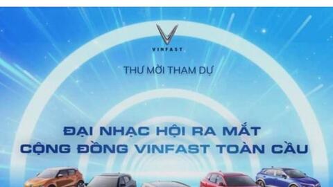 Cộng đồng yêu xe hào hứng “khoe” vé đại nhạc hội VinFast