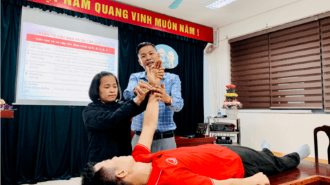 Tập huấn phòng chống tai nạn thương tích cho học sinh