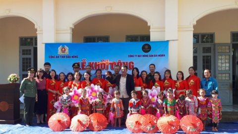 Đắk Nông: Khởi công nâng cấp điểm trường mầm non