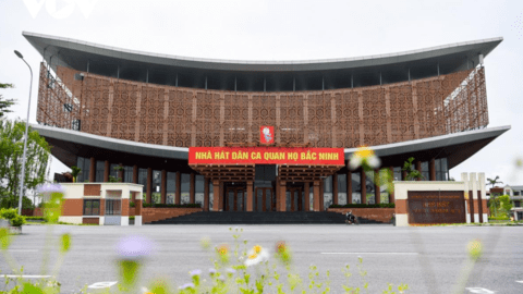 Cận cảnh Nhà hát dân ca Quan họ hơn 241 tỷ đồng đang gây tranh cãi ở Bắc Ninh