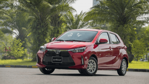 Ảnh chi tiết Toyota Wigo 2023 phiên bản đắt nhất