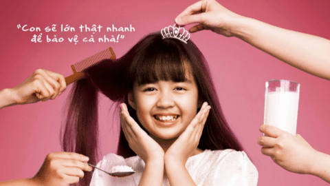NSND Trung Anh mặc quần yếm sặc sỡ trong "Nhà mình lạ lắm!"