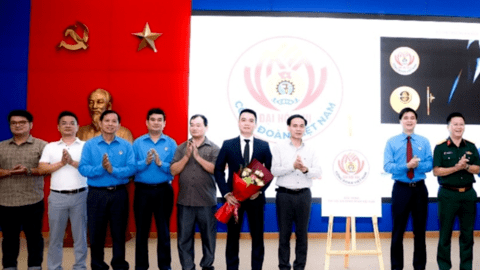 Công bố chính thức biểu trưng Đại hội XIII Công đoàn Việt Nam