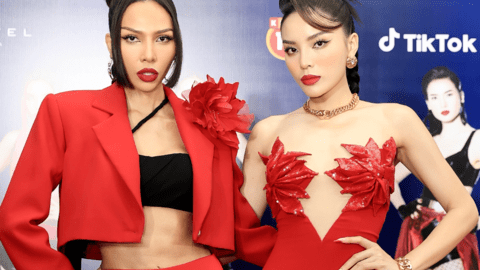 Thảm đỏ chung kết The Face Vietnam: Kỳ Duyên - Minh Triệu nổi bật, đọ sắc với Khánh Vân và dàn người đẹp