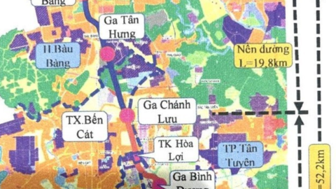 Bình Dương sẽ có tuyến đường sắt kết nối 5 đô thị