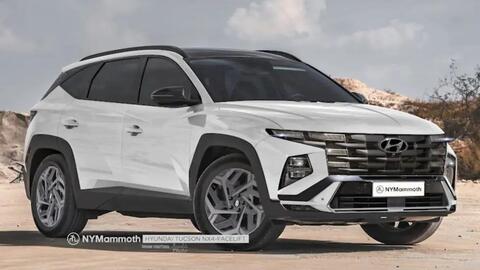 Hyundai Tucson 2024 ra mắt năm sau: Nội thất nhiều điểm mới, màn hình cong giống Santa Fe