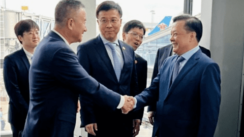 Đoàn đại biểu cấp cao TP Hà Nội thăm, làm việc tại Trung Quốc