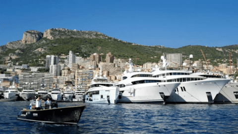 Những du thuyền bắt mắt tại Monaco thu hút giới siêu giàu