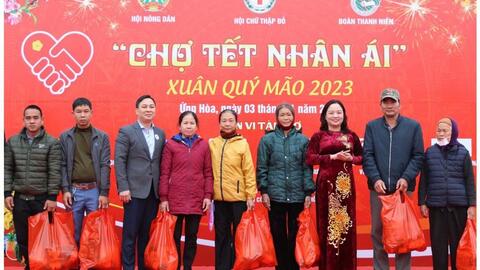 63.000 suất quà “Tết nhân ái”