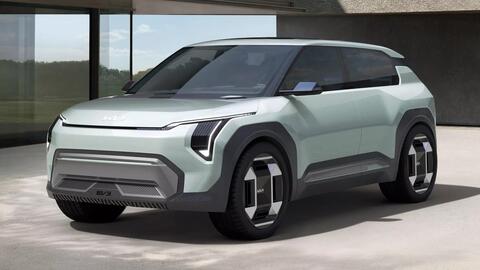 Xem trước Kia EV3 ra mắt năm sau: To ngang Seltos, thiết kế tối giản khác hẳn xe xăng, dầu