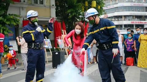 Sẽ tổ chức các hoạt động trải nghiệm về chữa cháy, cứu nạn