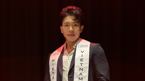 Vóc dáng chàng trai Hà Nội Nguyễn Hoàng Tùng tại Mister Grand International