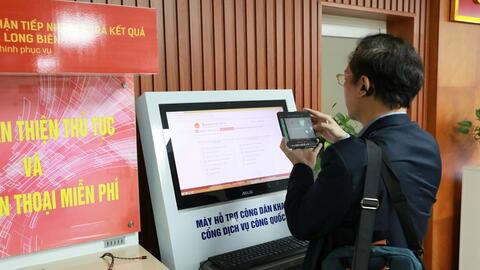 Hiệu quả bước đầu từ các mô hình chuyển đổi số