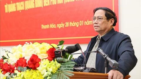 Thủ tướng Chính phủ Phạm Minh Chính: Thực hiện “4 tại chỗ” triển khai dự án Đường dây tải điện 500kV mạch 3 kéo dài