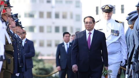 New Zealand đón Thủ tướng Chính phủ Phạm Minh Chính theo nghi thức trang trọng nhất