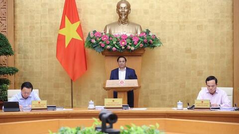 Thủ tướng Phạm Minh Chính chủ trì phiên họp Chính phủ