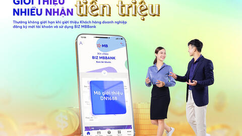 MB ra mắt ngân hàng điện tử one user cho doanh nghiệp siêu nhỏ