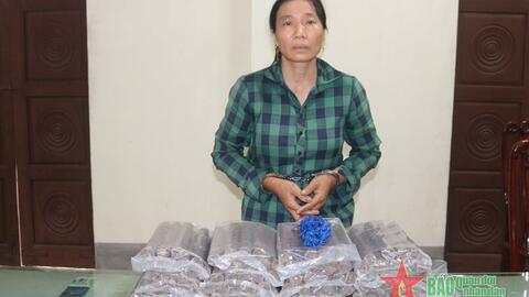 Bộ đội Biên phòng tỉnh Nghệ An phá đường dây vận chuyển thuốc nổ