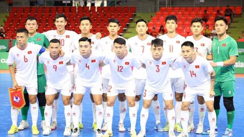 Đội tuyển futsal Việt Nam gặp Uzbekistan tại tứ kết châu Á
