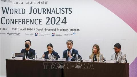 Hội nghị Nhà báo thế giới 2024 thảo luận thách thức từ AI đối với tương lai của báo chí