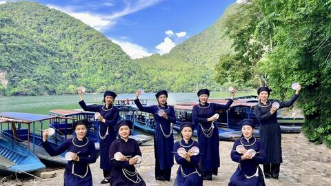 Thân thương điệu múa bát của đồng bào dân tộc Tày