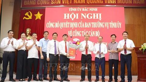 Công bố Quyết định Trưởng ban Tuyên giáo Tỉnh ủy Bắc Ninh