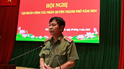 Hội nghị tập huấn công tác nhân quyền TP Hồ Chí Minh năm 2024
