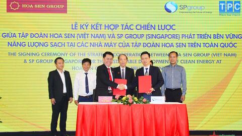 Doanh nghiệp Singapore hợp tác phát triển năng lượng sạch tại Việt Nam