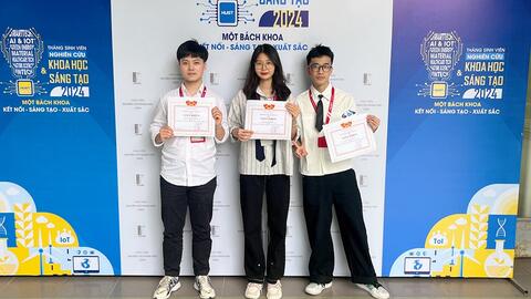 Sinh viên Bách khoa giỏi nghiên cứu khoa học