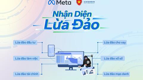 Cục An toàn thông tin và Meta phát động chiến dịch “Nhận diện lừa đảo"