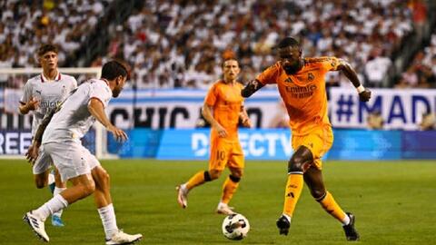 Đánh bại Real Madrid, AC Milan thắng trong trận giao hữu