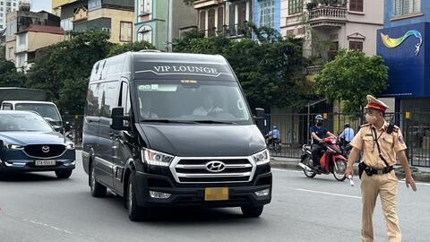 Cảnh sát giao thông Hà Nội duy trì kiểm tra nồng độ cồn trong suốt dịp nghỉ lễ 2-9