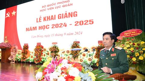 Học viện Lục quân khai giảng năm học mới 2024-2025