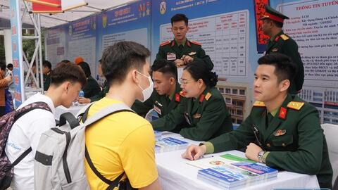 Tuyển sinh bổ sung vào các trường Quân đội năm 2024