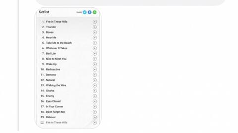Imagine Dragons sẽ mang setlist bùng nổ nào tới 8WONDER Winter?