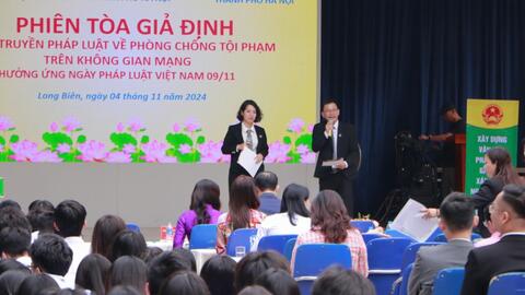 Đưa kiến thức pháp luật đến gần hơn với học sinh