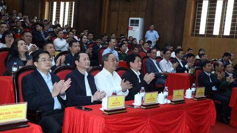 Chủ tịch nước Lương Cường tiếp xúc cử tri tỉnh Thanh Hóa sau Kỳ họp thứ tám, Quốc hội khóa XV