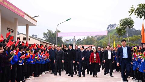 Chủ tịch nước Lương Cường phát động "Tết trồng cây đời đời nhớ ơn Bác Hồ” tại Lạng Sơn