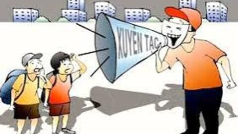 Gây nhiễu loạn thông tin - một hành vi “đục nước béo cò”